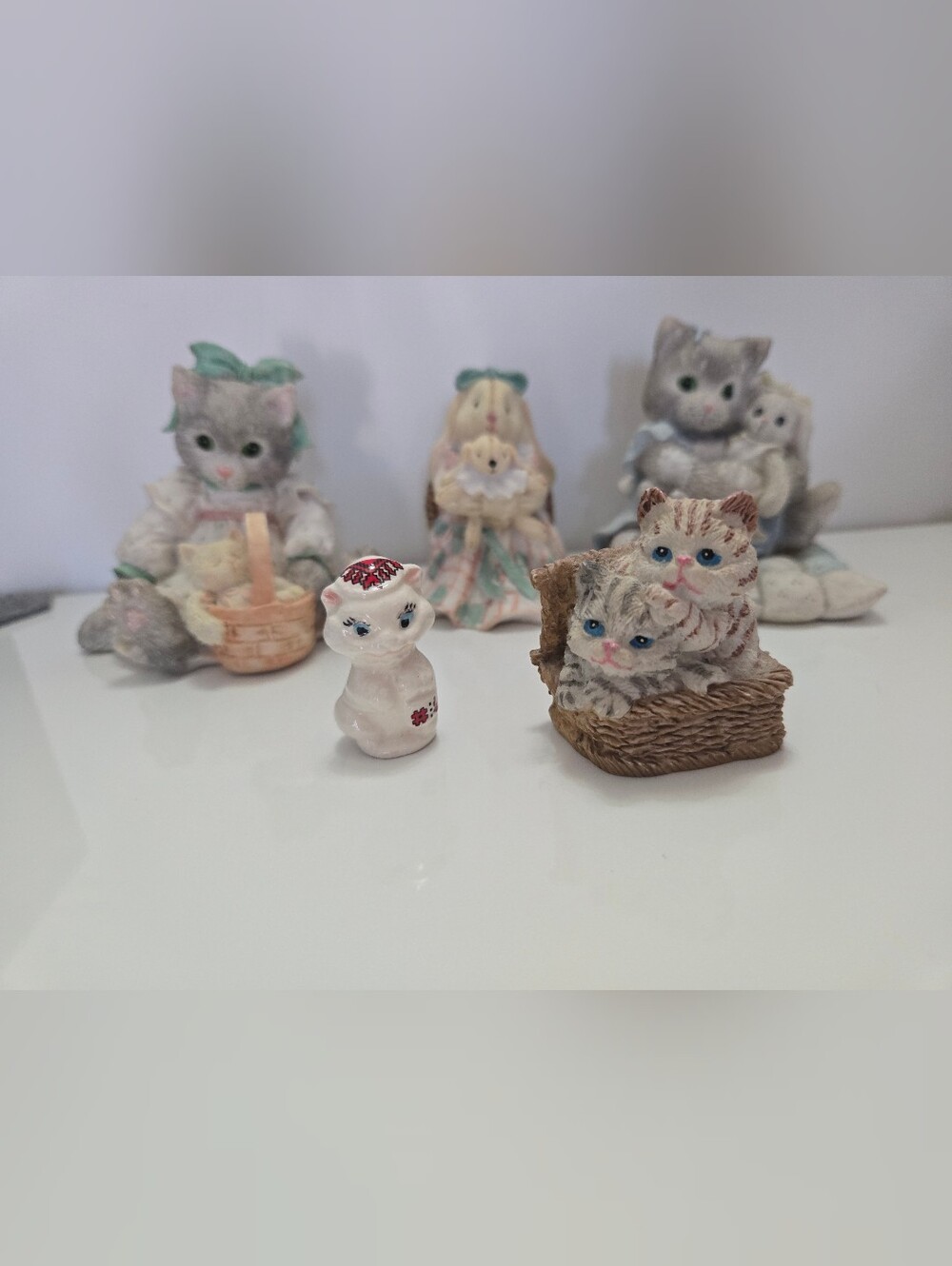 Vintage Cat Figurine Bundle